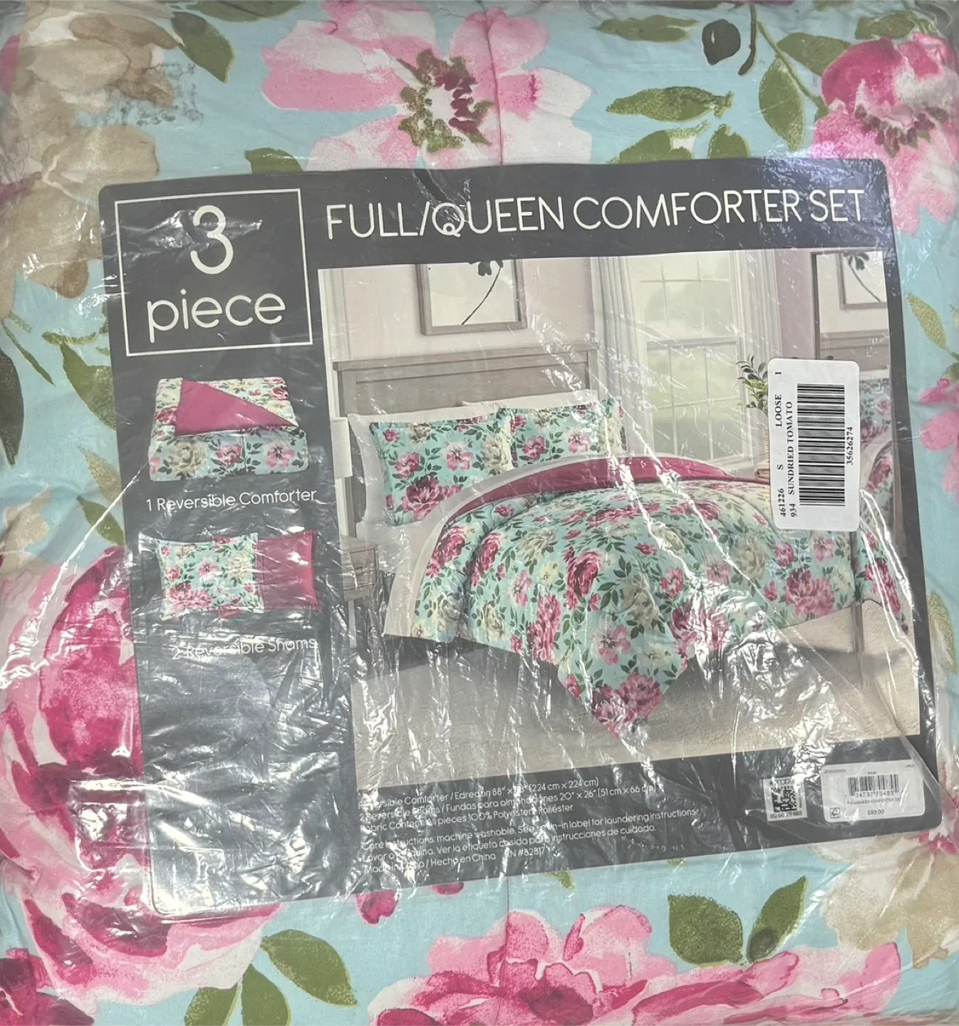 Full/Queen Comforter Set - 3 Piece