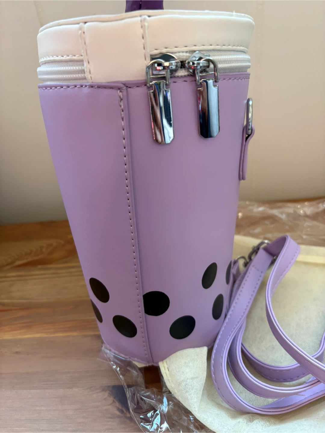 Kawaii Bubble Tea Shape Crossbody Bag - photo 2