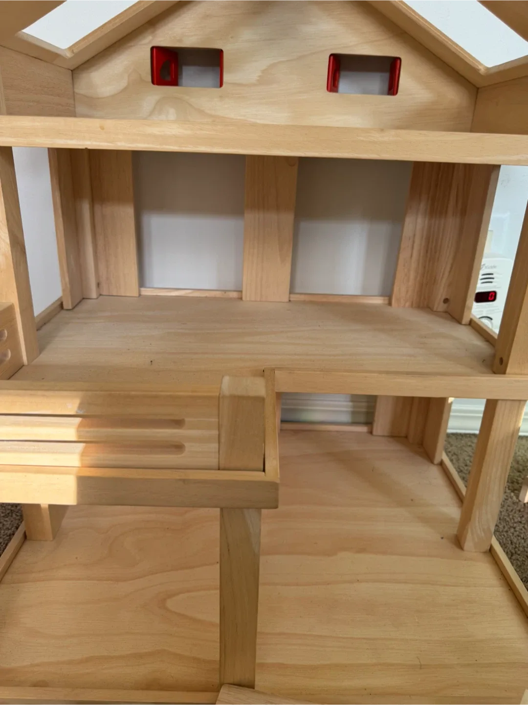 Plan Toys Wooden Dollhouse with Furniture image indicator(8)