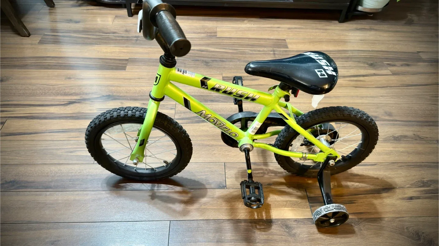 Rush Movelo Kids Bike - Green