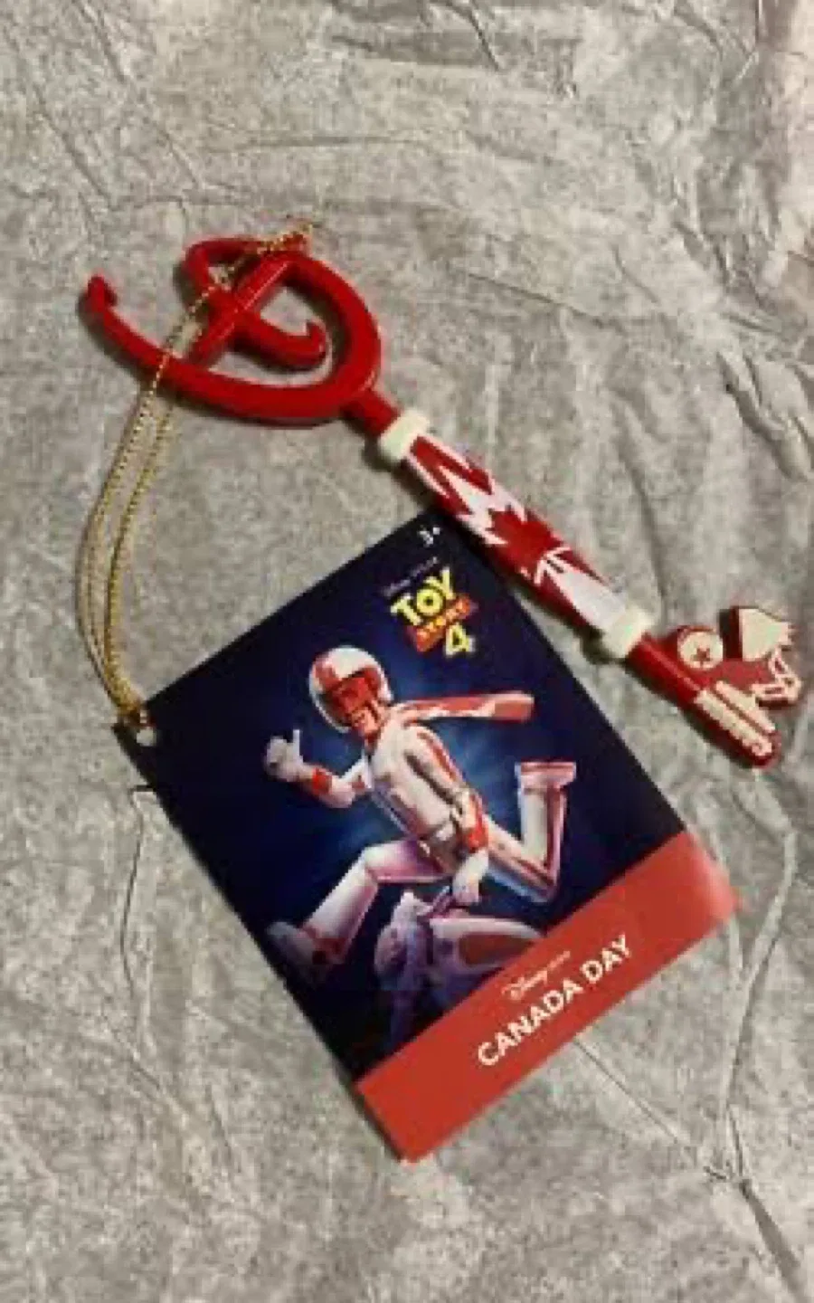 Toy Story 4 Canada Day Disney Key