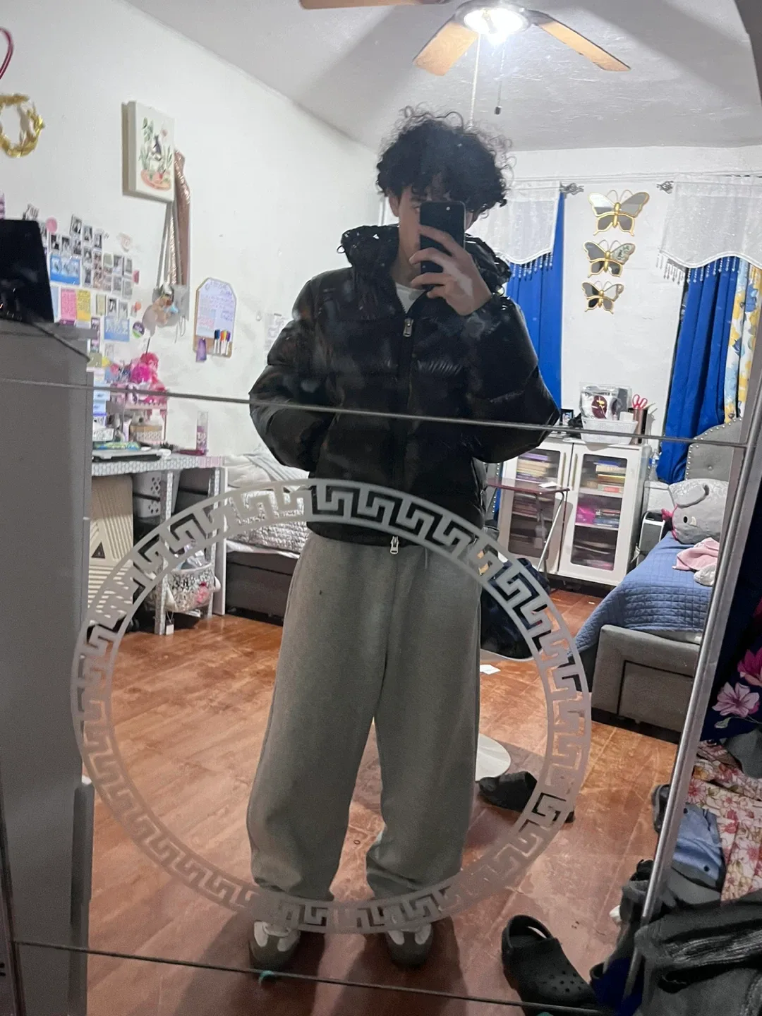 Zara Black Puffer Jacket image indicator(2)