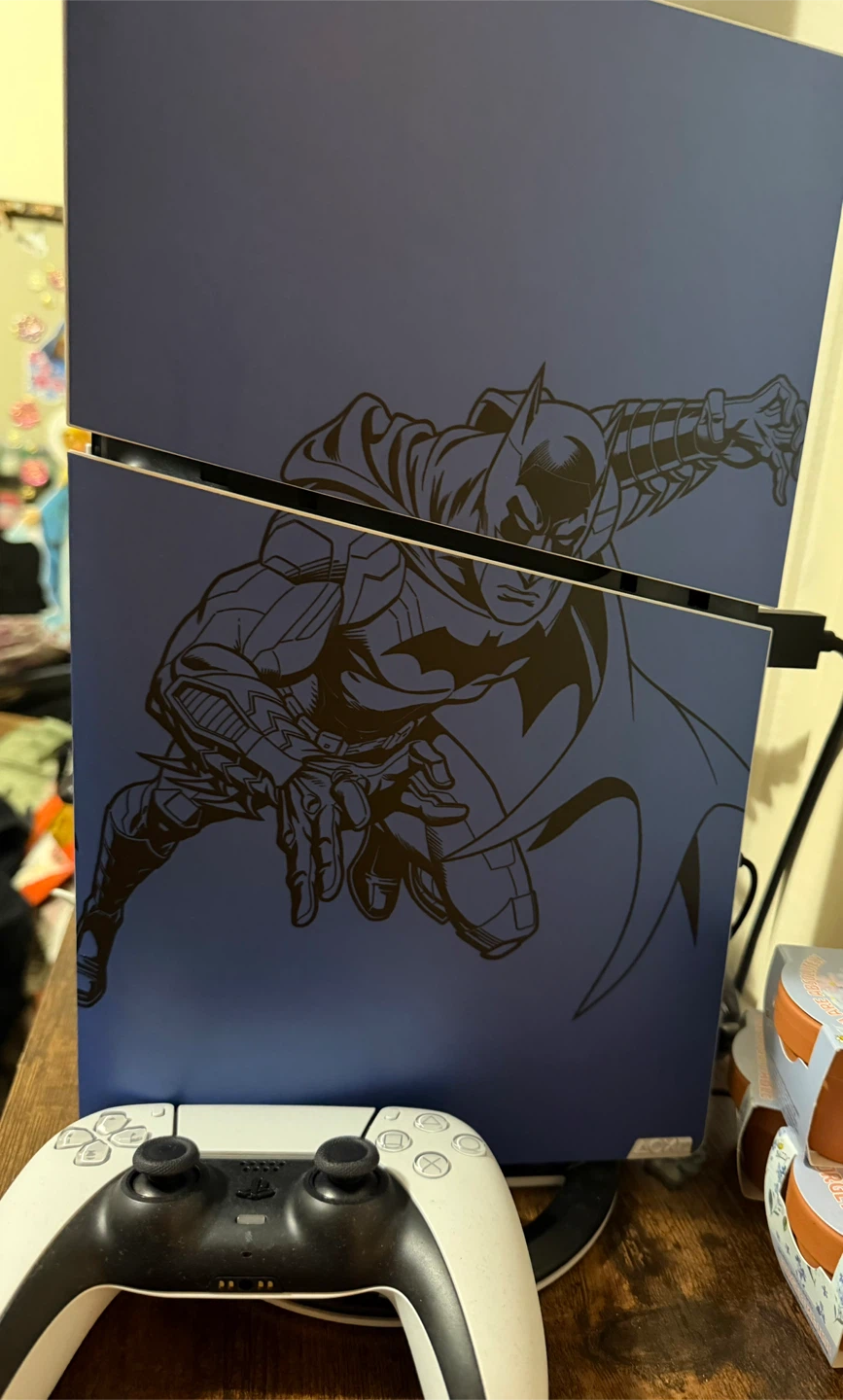 PlayStation 5 Console Batman Skin