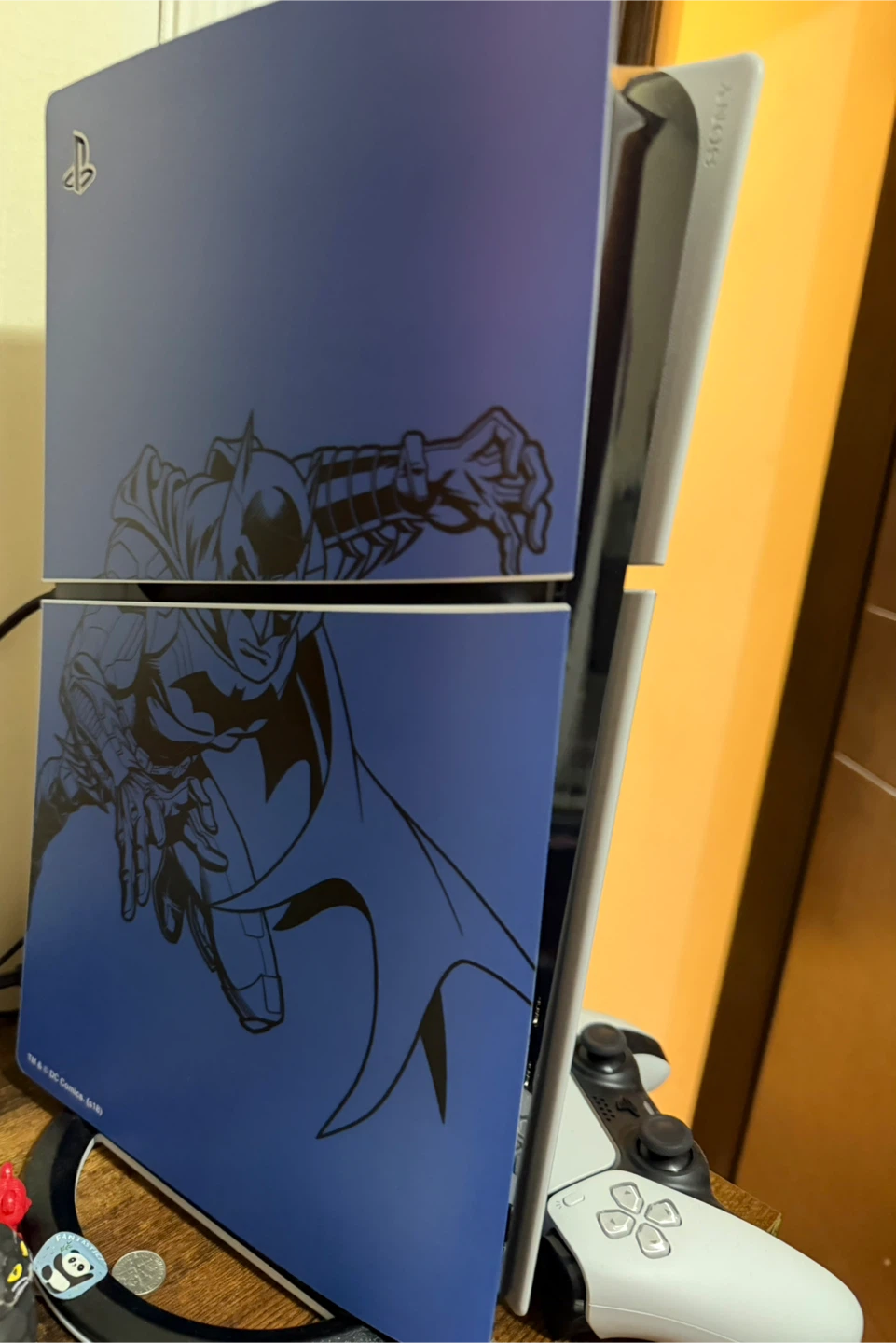 PlayStation 5 Console Batman Skin - photo 2
