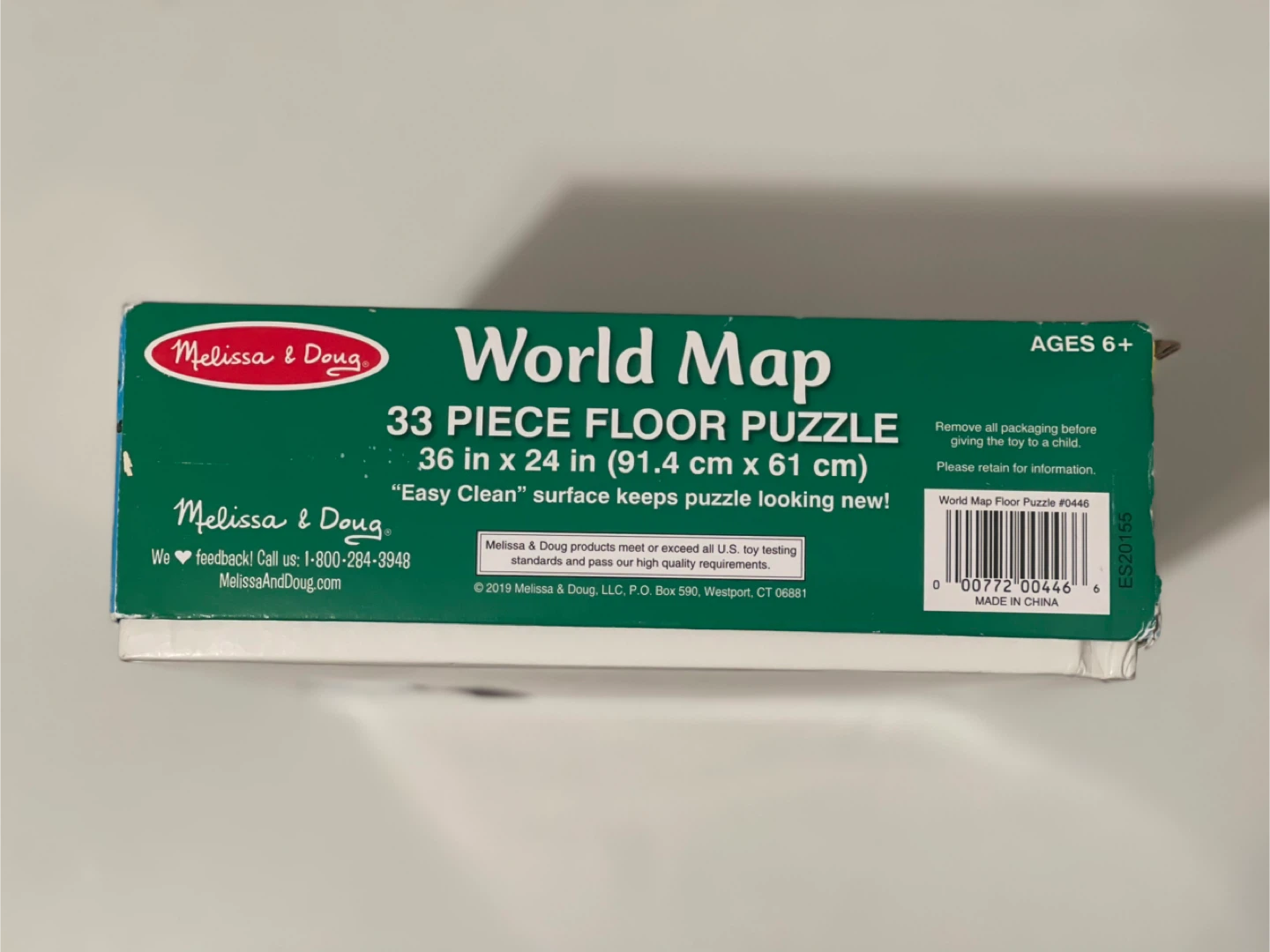 Melissa & Doug 33 Piece World Map Floor Puzzle - photo 3
