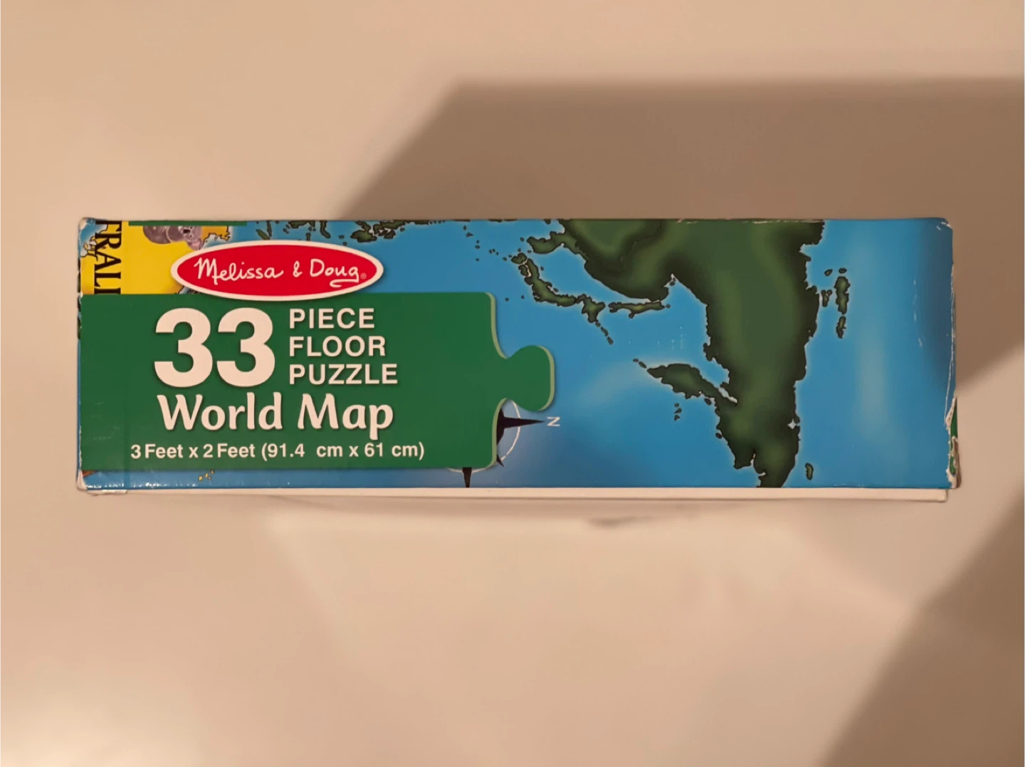 Melissa & Doug 33 Piece World Map Floor Puzzle - photo 5