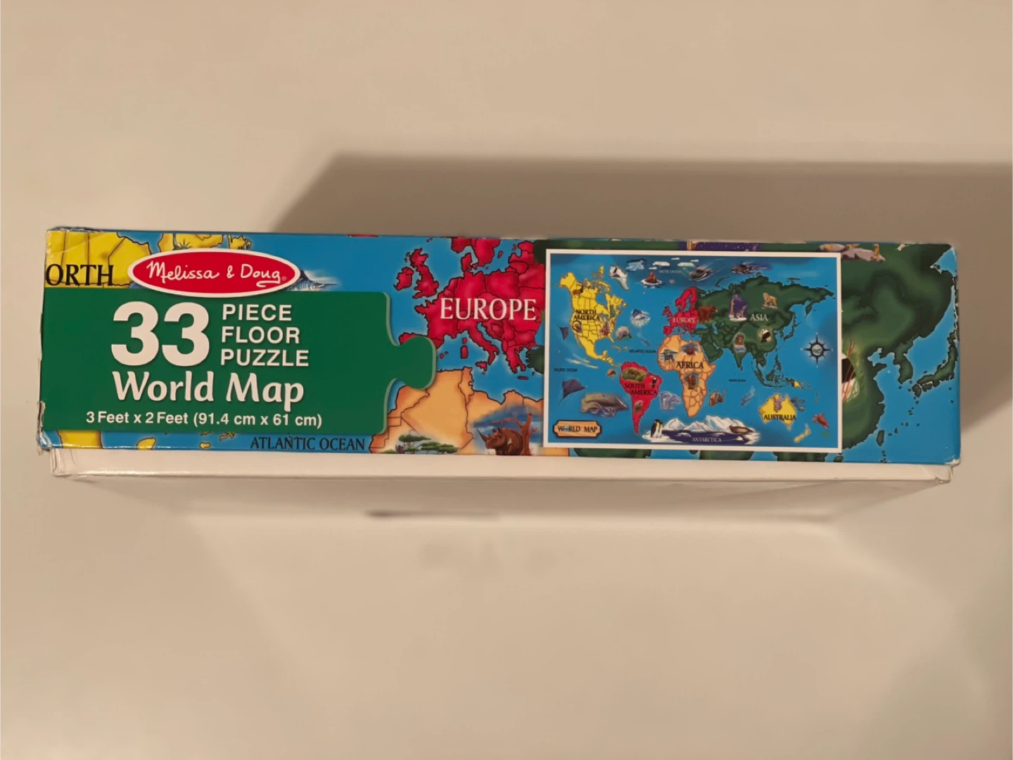 Melissa & Doug 33 Piece World Map Floor Puzzle - photo 4