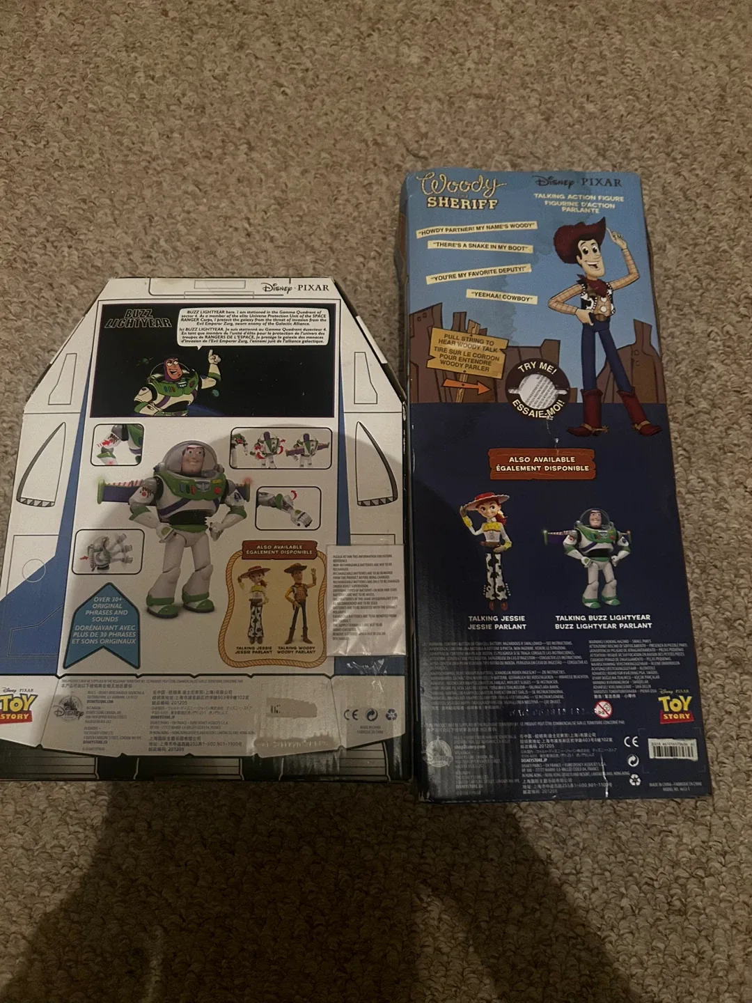 Toy Story Woody & Buzz Lightyear Talking Action Figures image indicator(2)