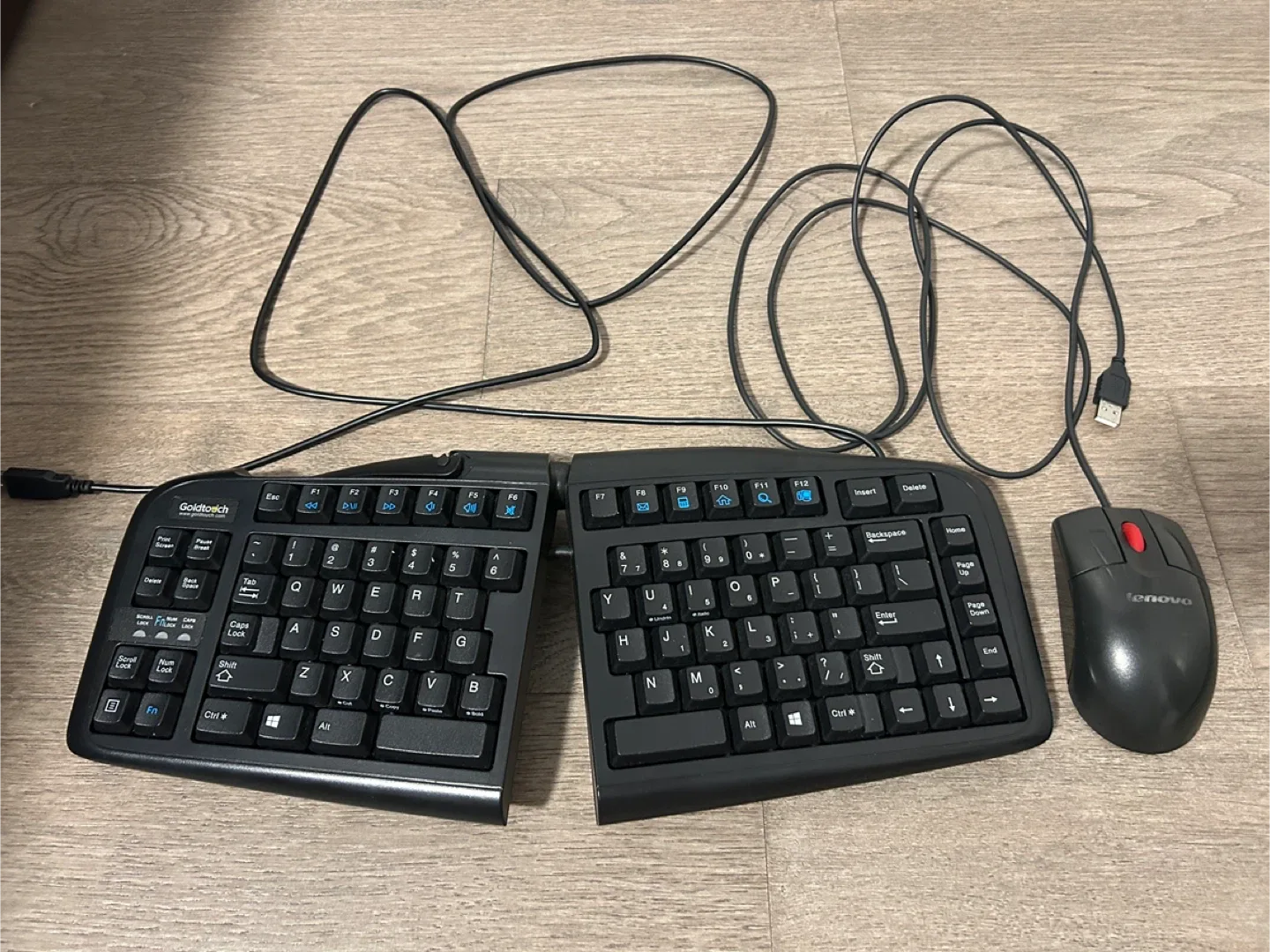 Keyboard + Mouse Set - Goldtouch Ergonomic Leveno image indicator(3)