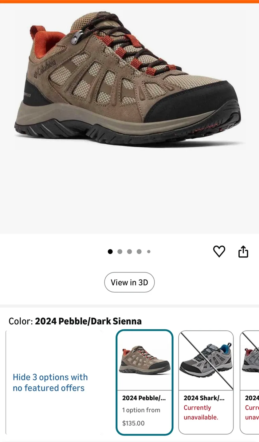 Columbia Oversize Trekking Shoe, Men's Size 14 image indicator(5)