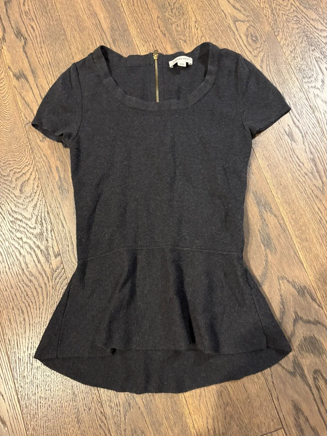 Smart Set Peplum Top - Size XS