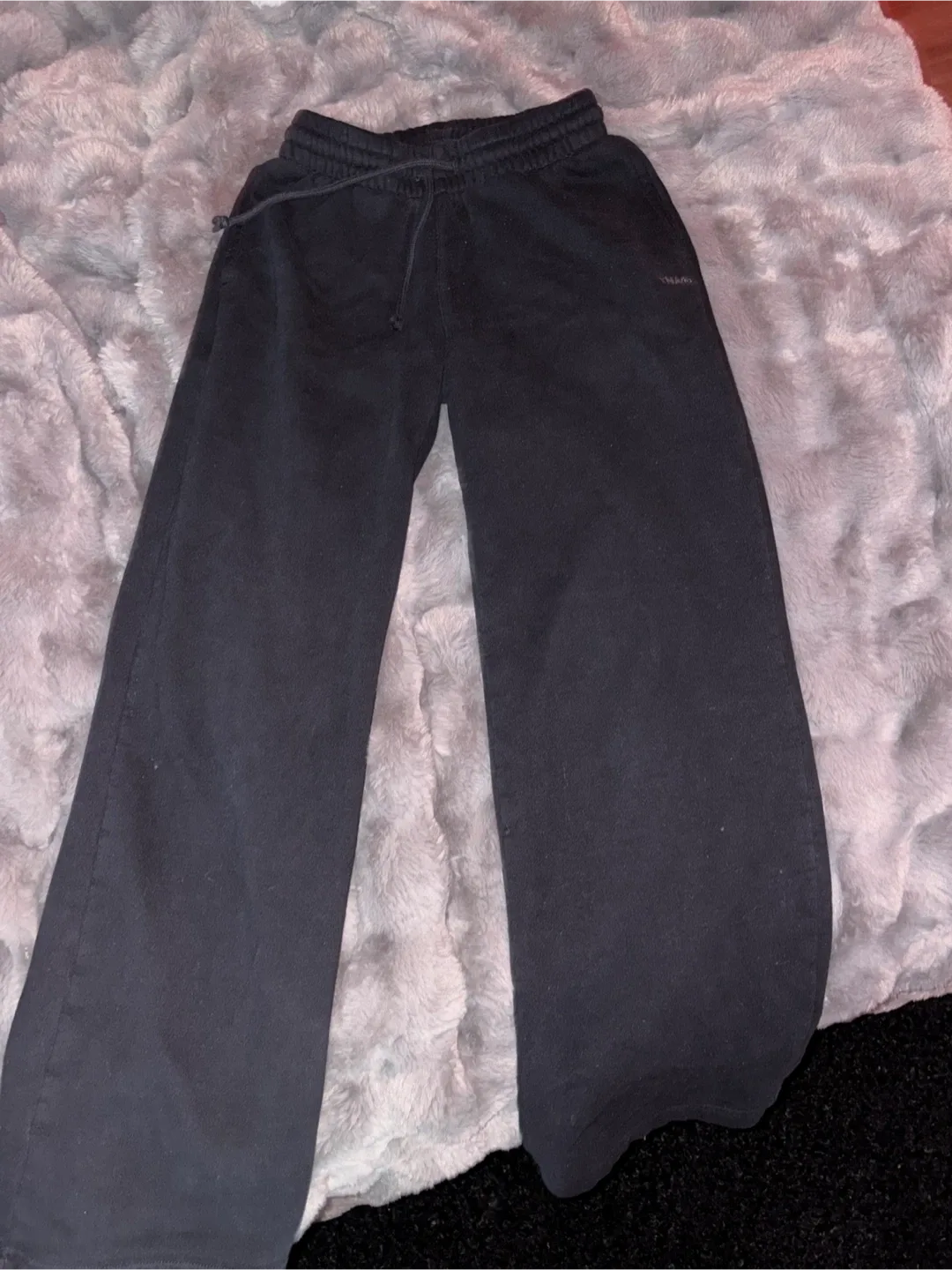 TNA Sweatfleece Cozy Fleece Boyfriend Fit Pants - 2XS