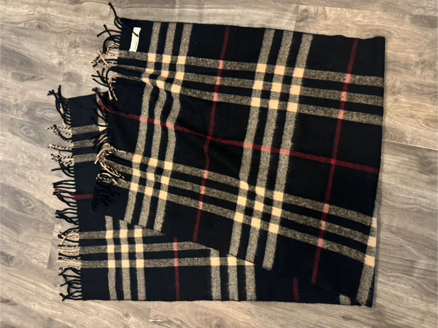 xL plaid cashmere scarf image indicator(7)