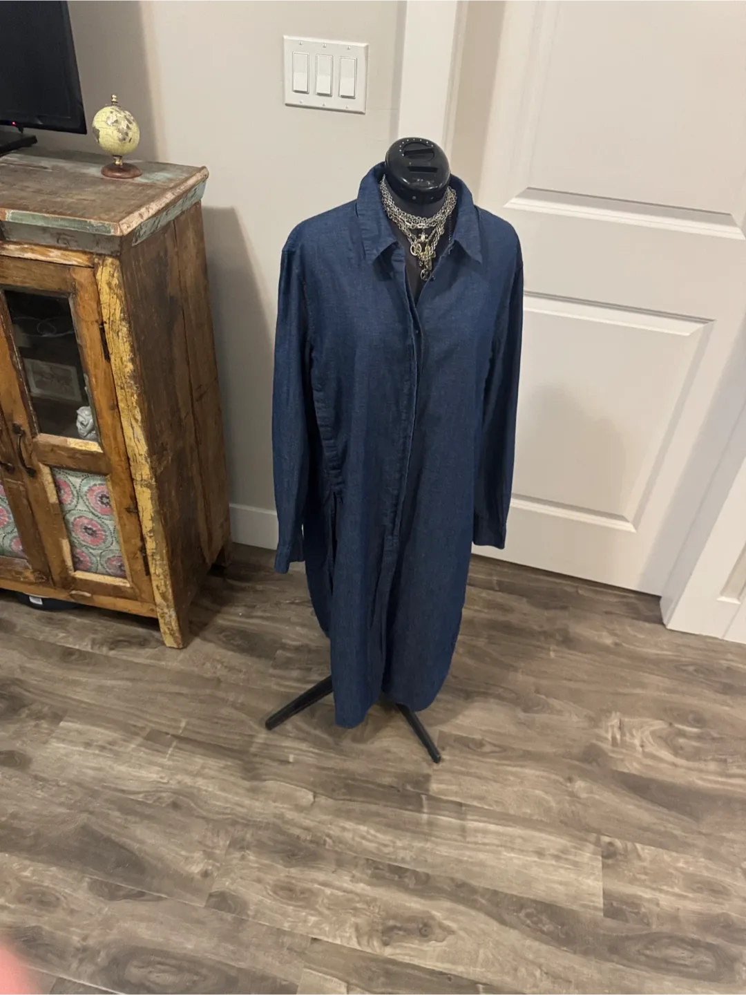 Equipment Blue Denim Shirt tunic image indicator(3)