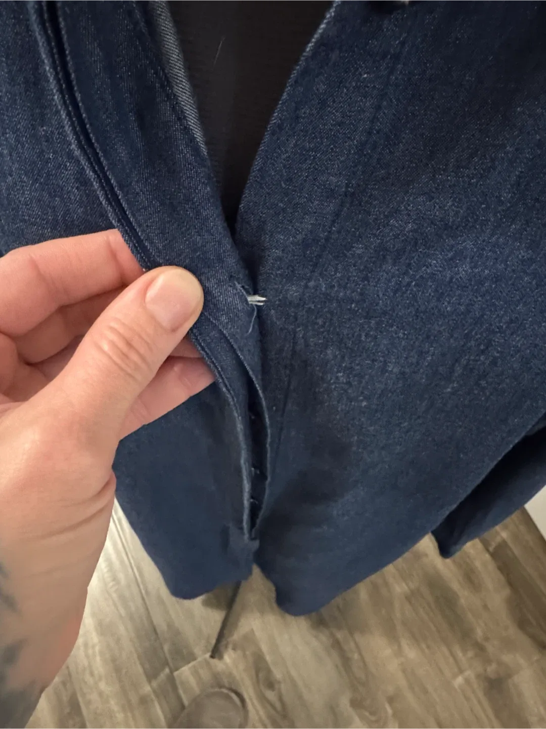 Equipment Blue Denim Shirt tunic image indicator(7)