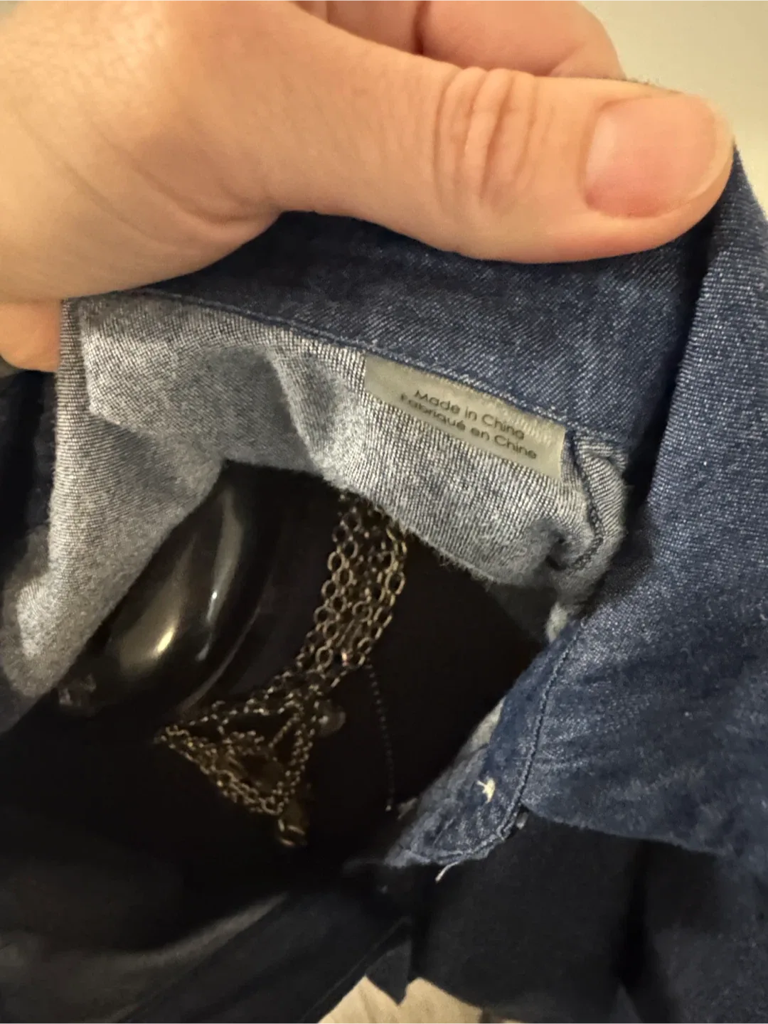 Equipment Blue Denim Shirt tunic image indicator(9)