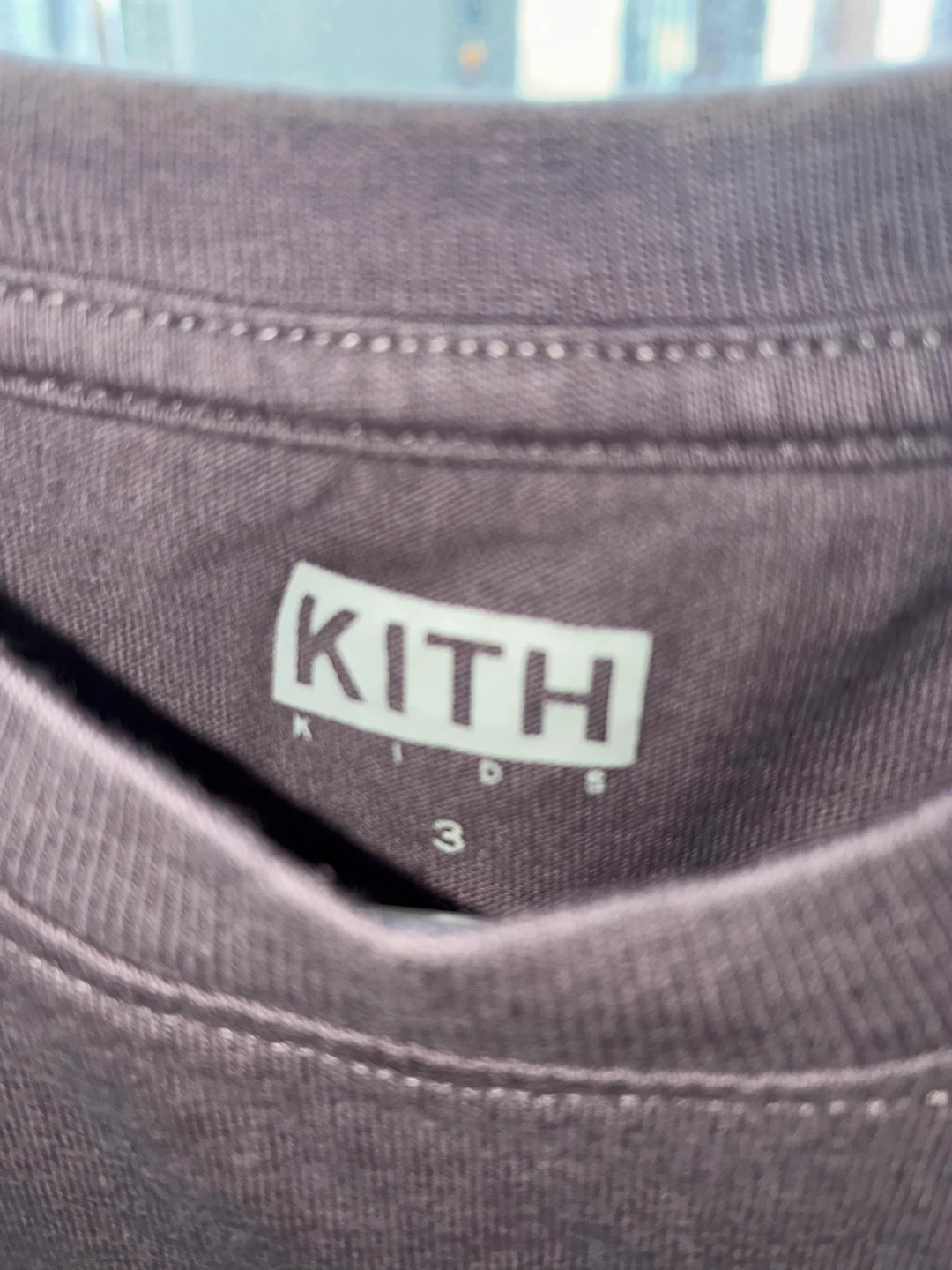 Kith Kids Gray T-Shirt Size 3 Baby Toddler White logo - photo 3