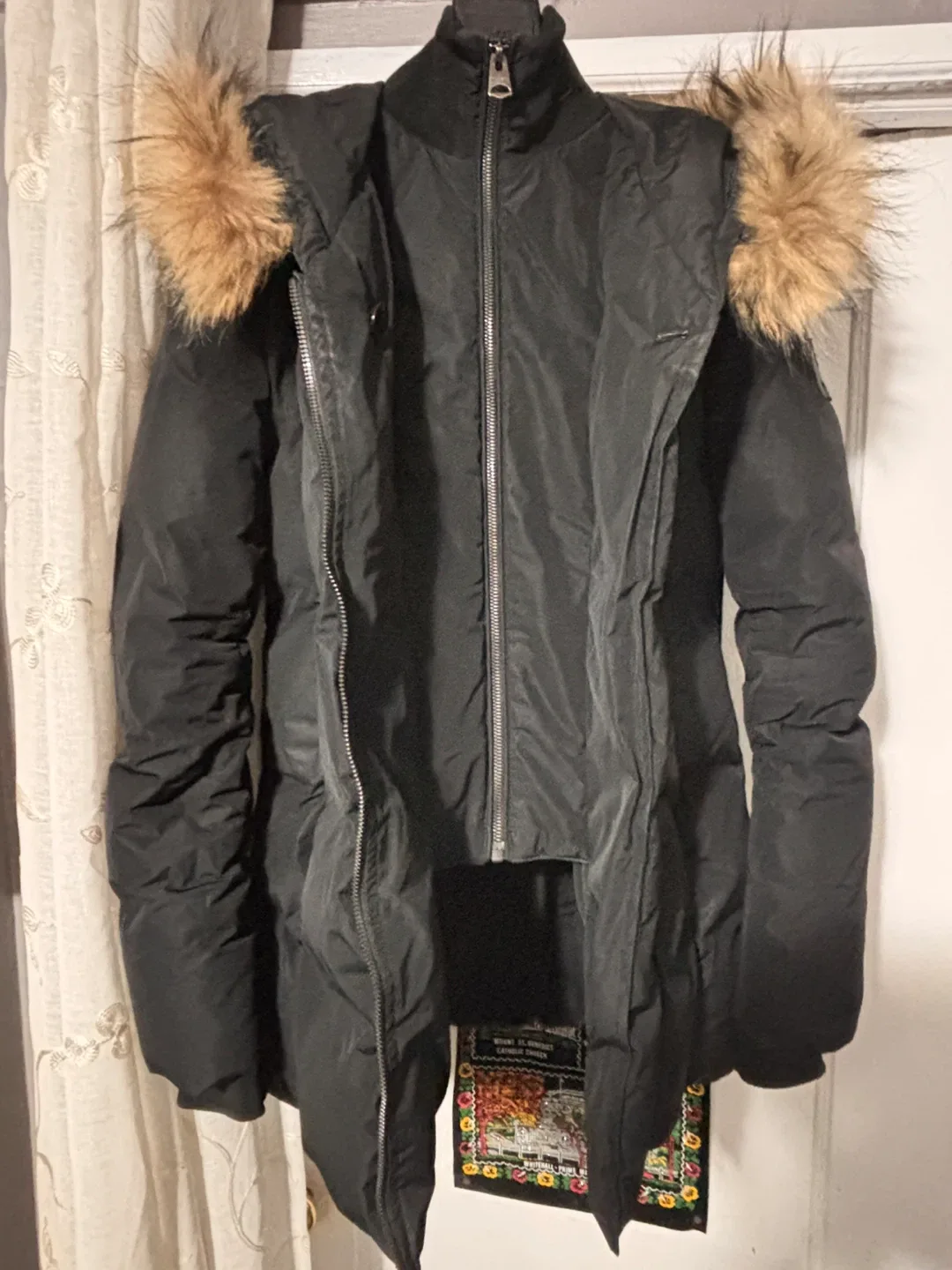 Mackage LEELEE Down Coat, Black, Size 14