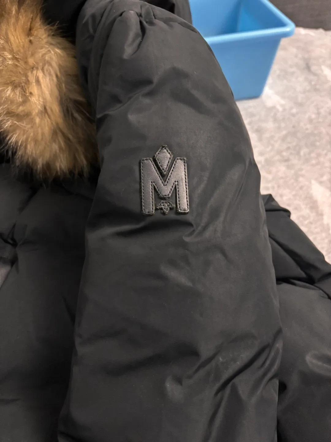 Mackage LEELEE Down Coat, Black, Size 14 image indicator(10)