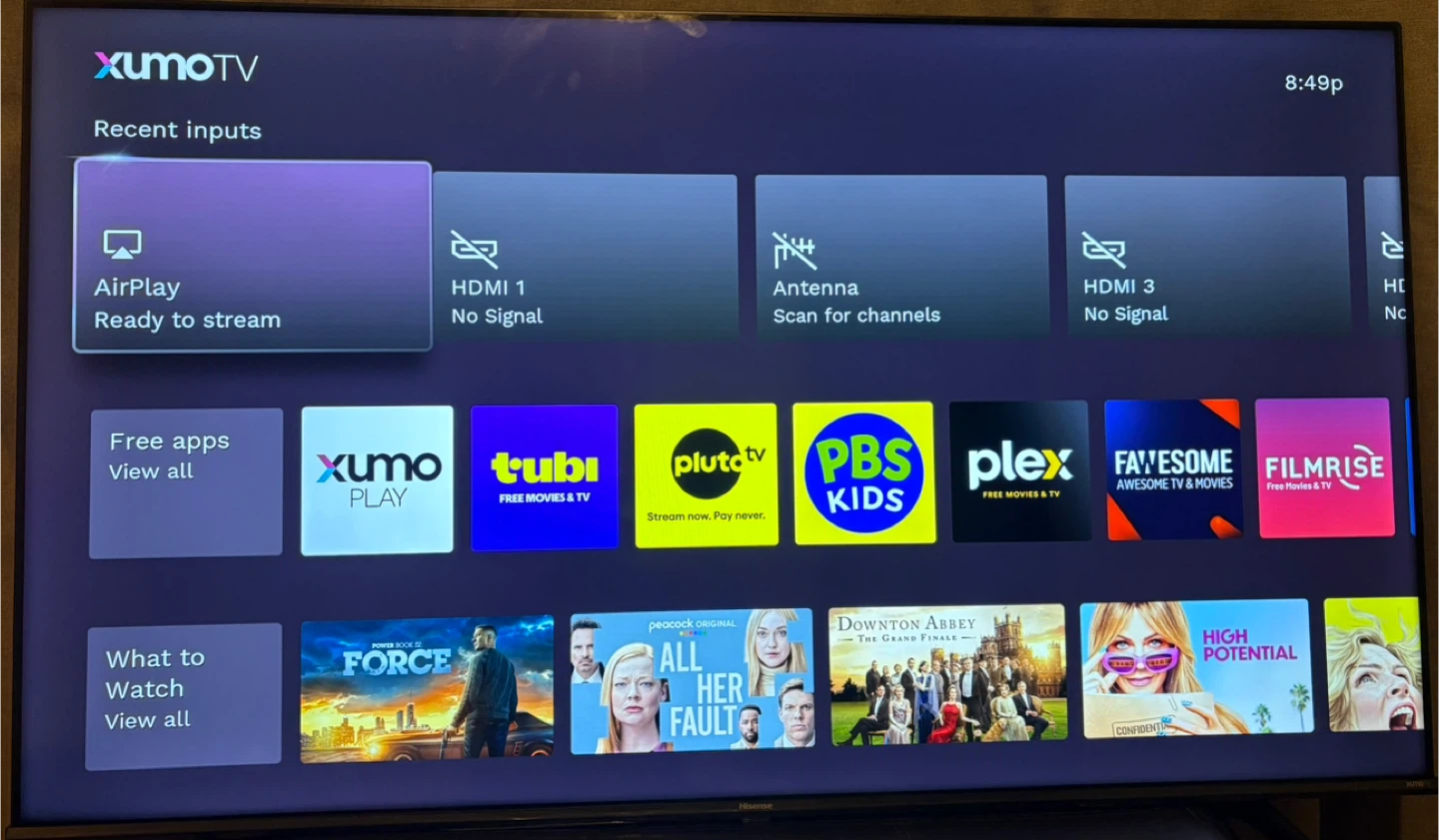 Hisense 55" 4K UHD Smart TV - Model 55A6HX - photo 2