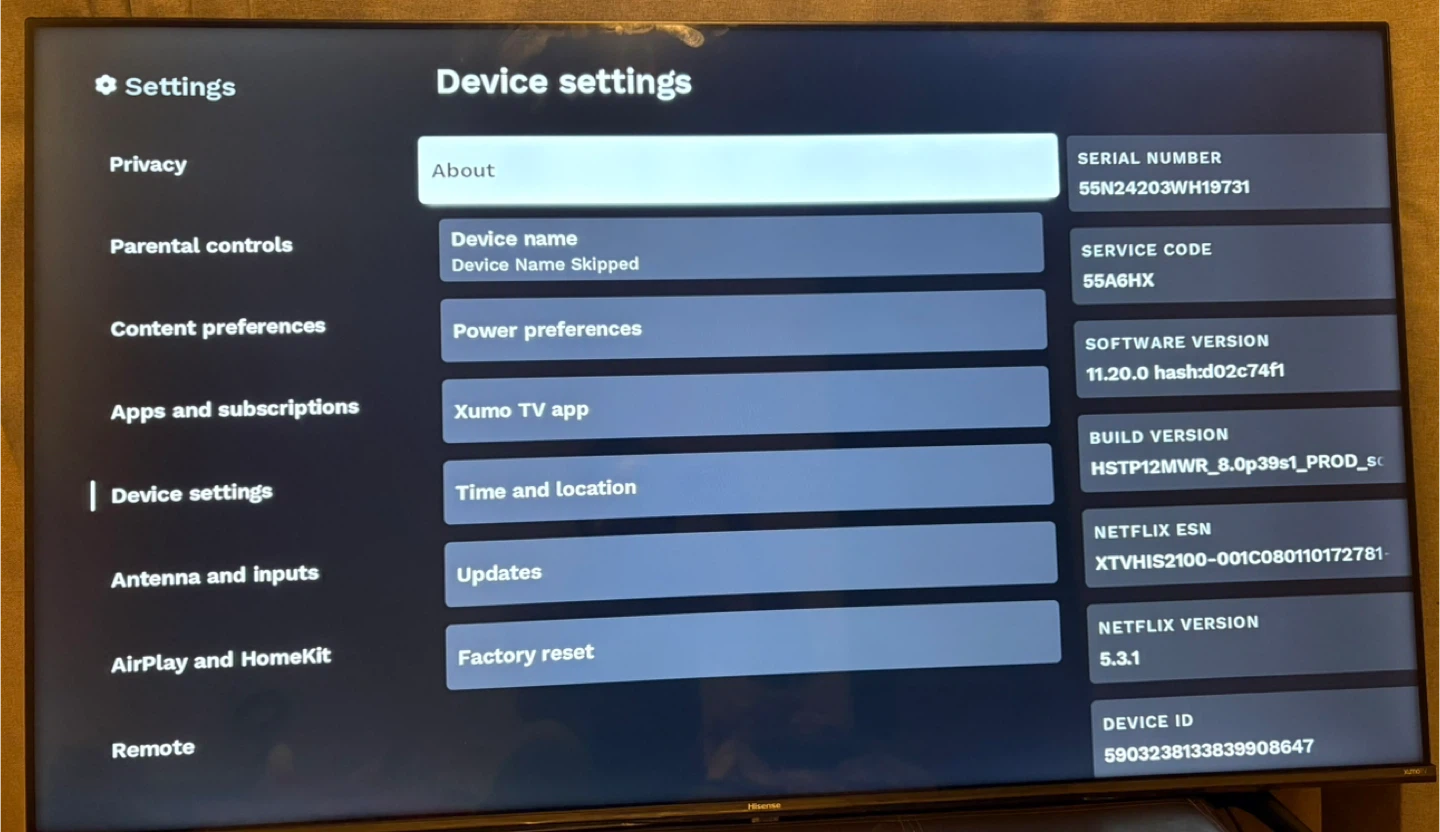 Hisense 55" 4K UHD Smart TV - Model 55A6HX - photo 3