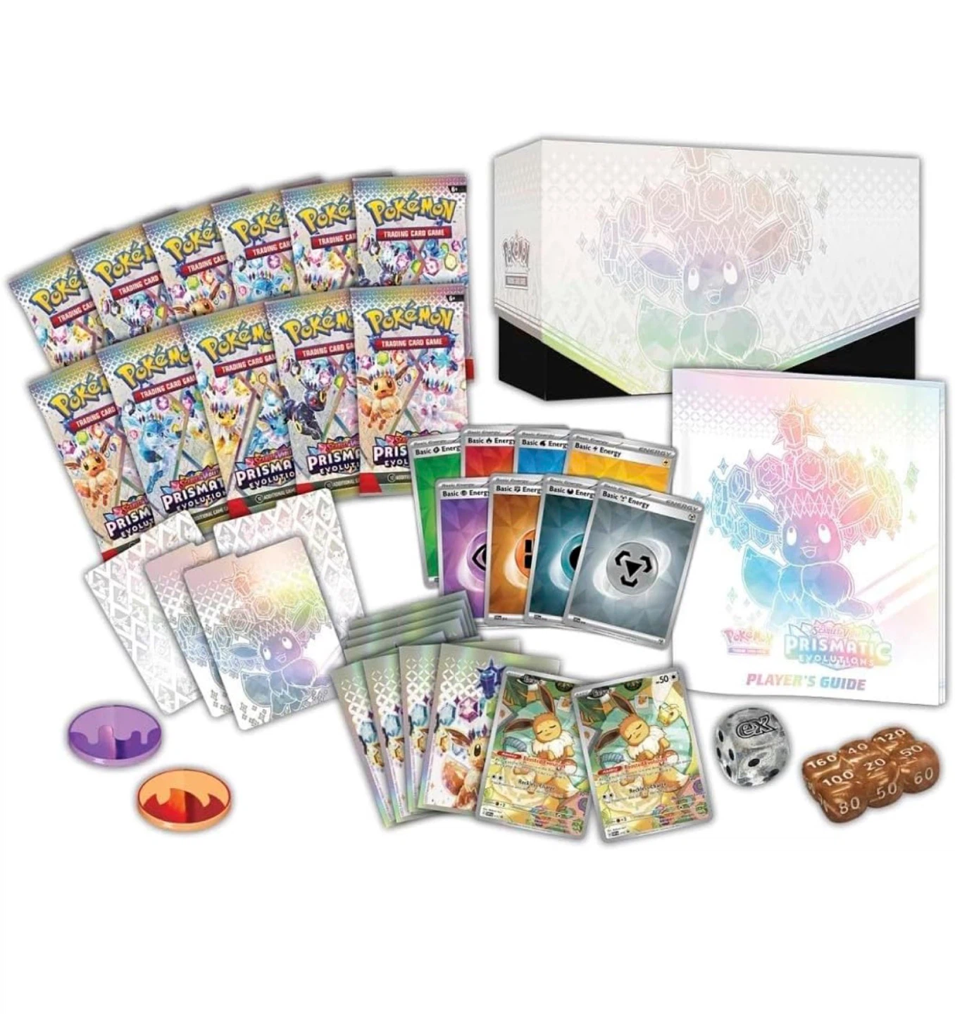 Pokemon TCG: Prismatic Evolution ETB Pokemon Center Sealed Case - photo 4