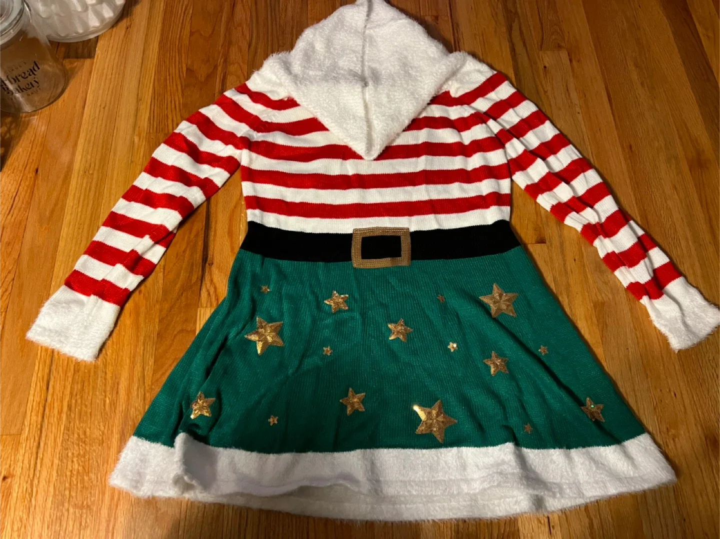 Holiday Time Elf Dress - Size L (12-14)