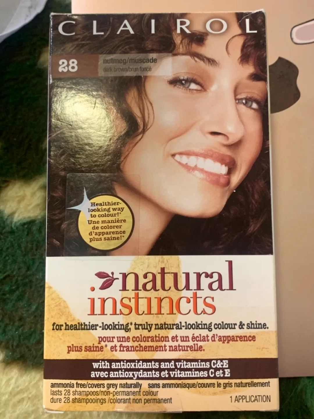 Clairol Natural Instincts Hair Colour - Nutmeg/Muscade
