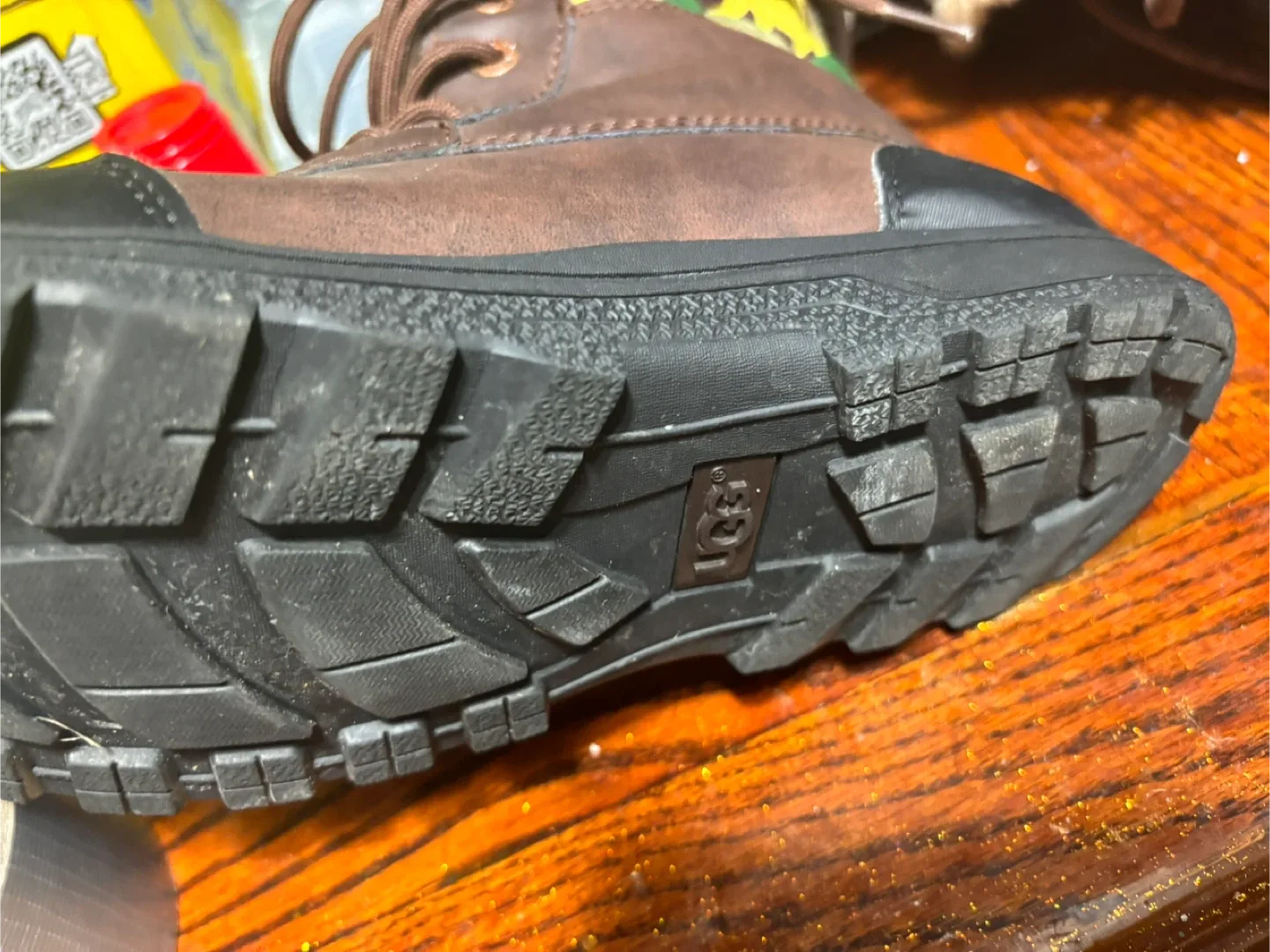 UGG Australia Brown Leather Boots image indicator(3)