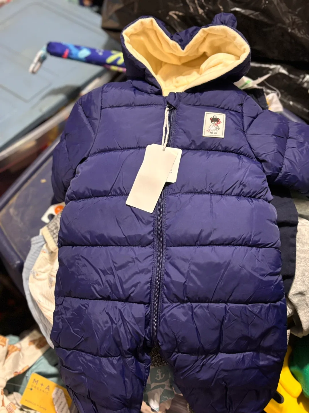 Tianzong Kids Winter Padded Jumpsuit - Size 66 image indicator(2)