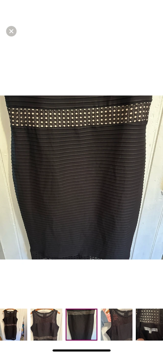 Maggy London Black Dress - Size 14 - photo 3