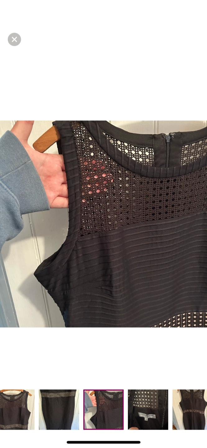 Maggy London Black Dress - Size 14 - photo 4