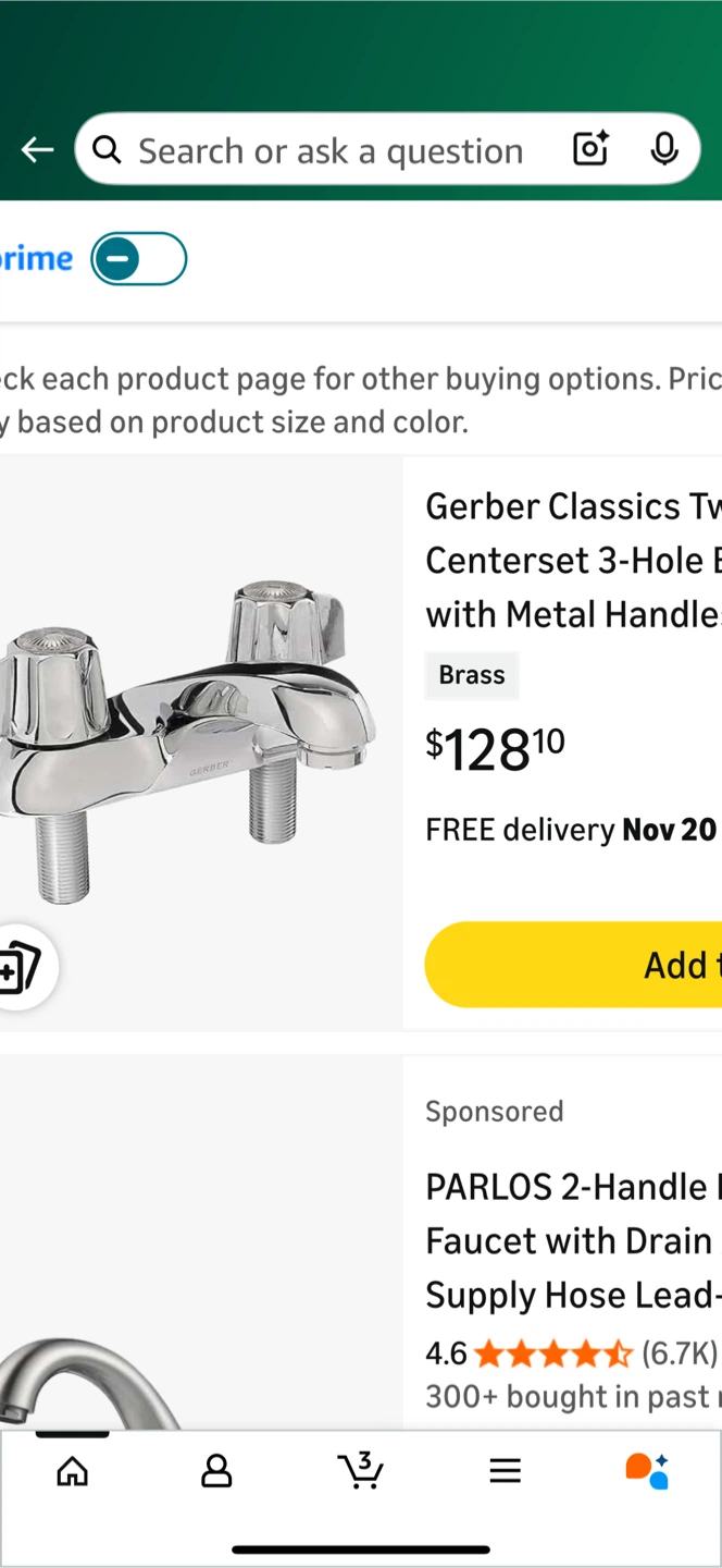 New Gerber Classics Two Handle Faucet - photo 5