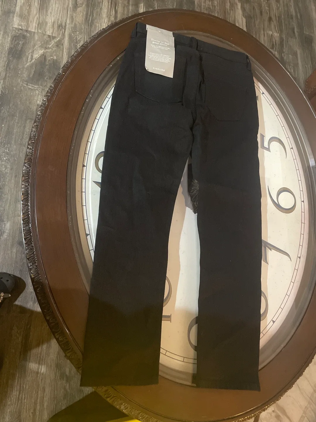 Everlane Modern Boyfriend Black Jeans - Size 26 image indicator(5)