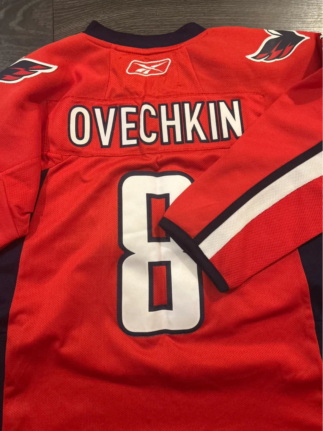 Reebok Washington Capitals Ovechkin #8 Jersey - L/XL image indicator(3)