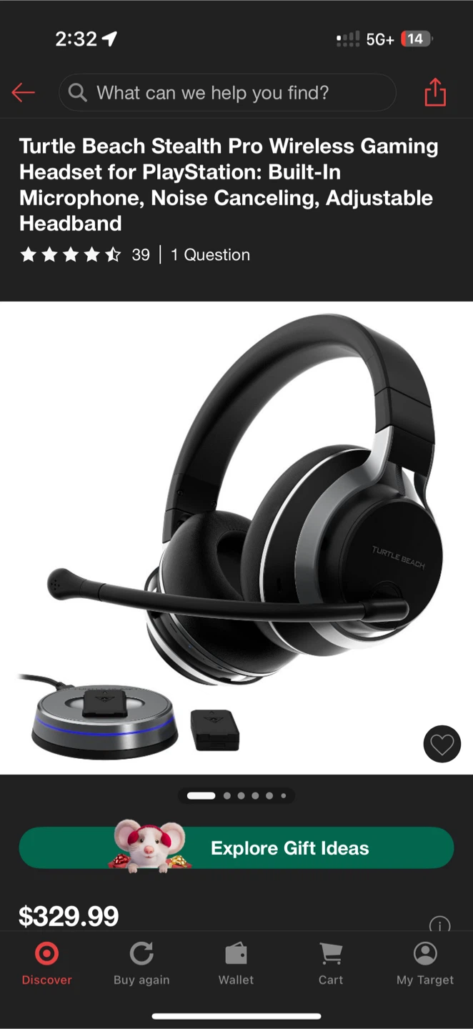 Turtle Beach Stealth Pro Wireless Gaming Headset (New) - photo 5