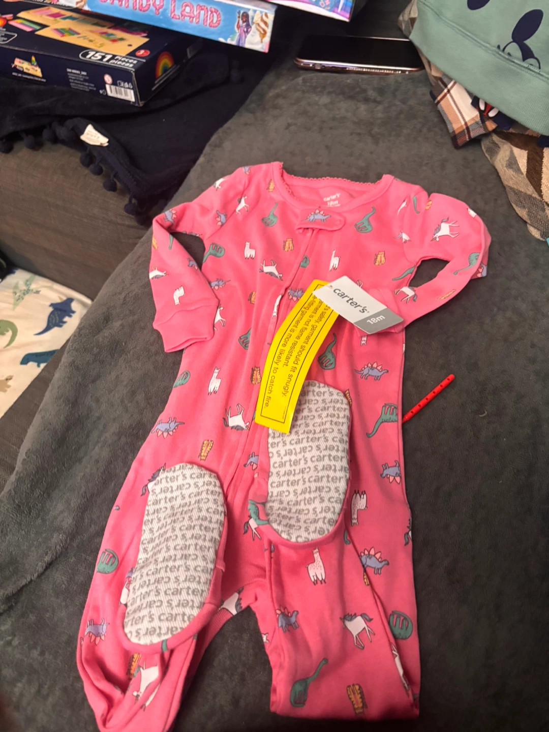 Carter's & Pureborn Baby Pajamas each $5 - photo 4