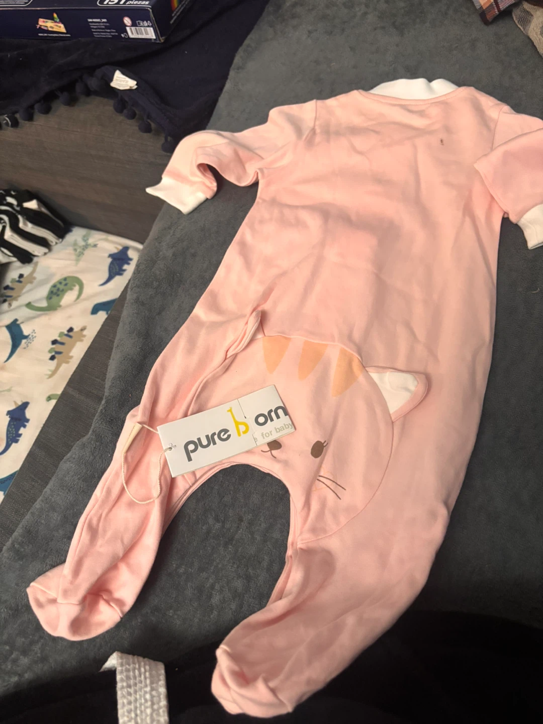 Carter's & Pureborn Baby Pajamas each $5 - photo 2