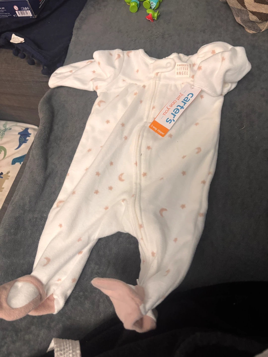 Carter's & Pureborn Baby Pajamas each $5 - photo 3