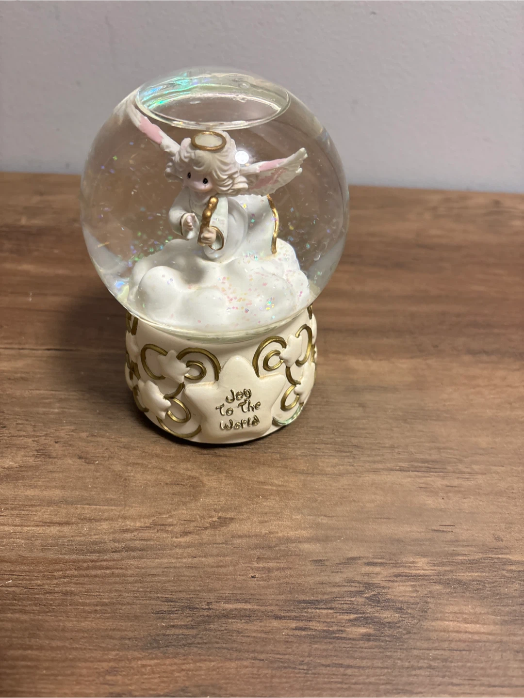 Angel Snow Globe - Joy to the World - photo 3