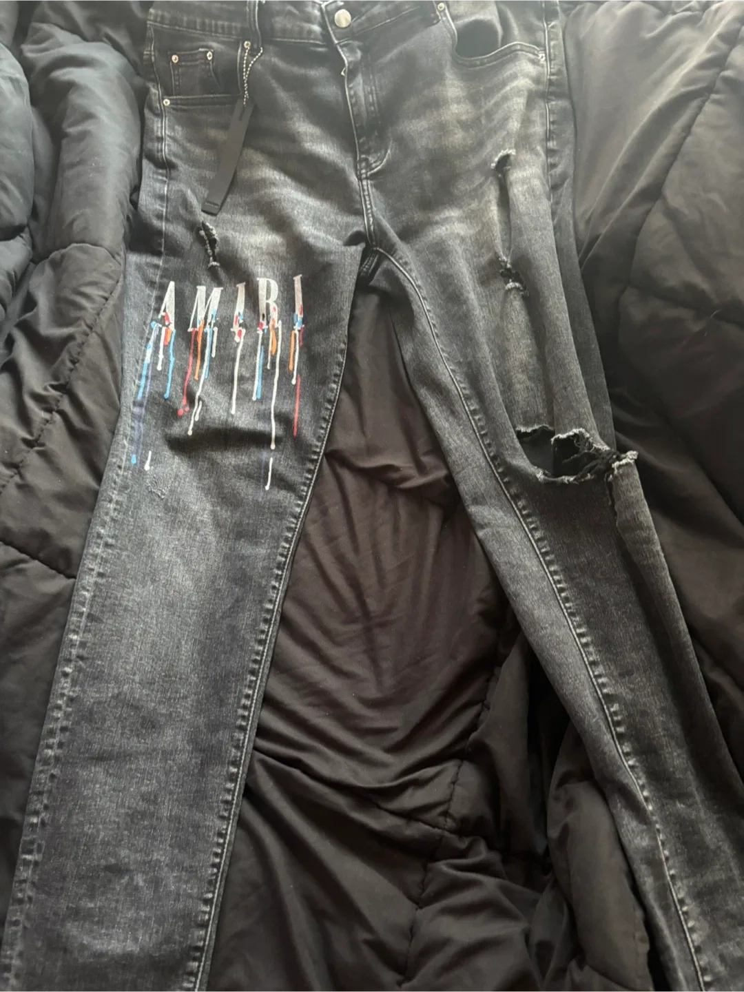 AMIRI Distressed Jeans - Size 36