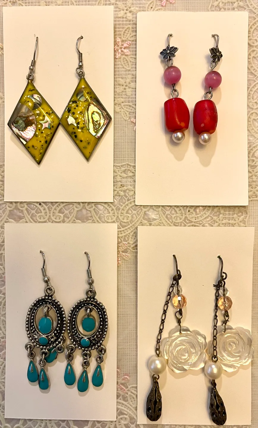 Assorted Fashion Earrings for Sale