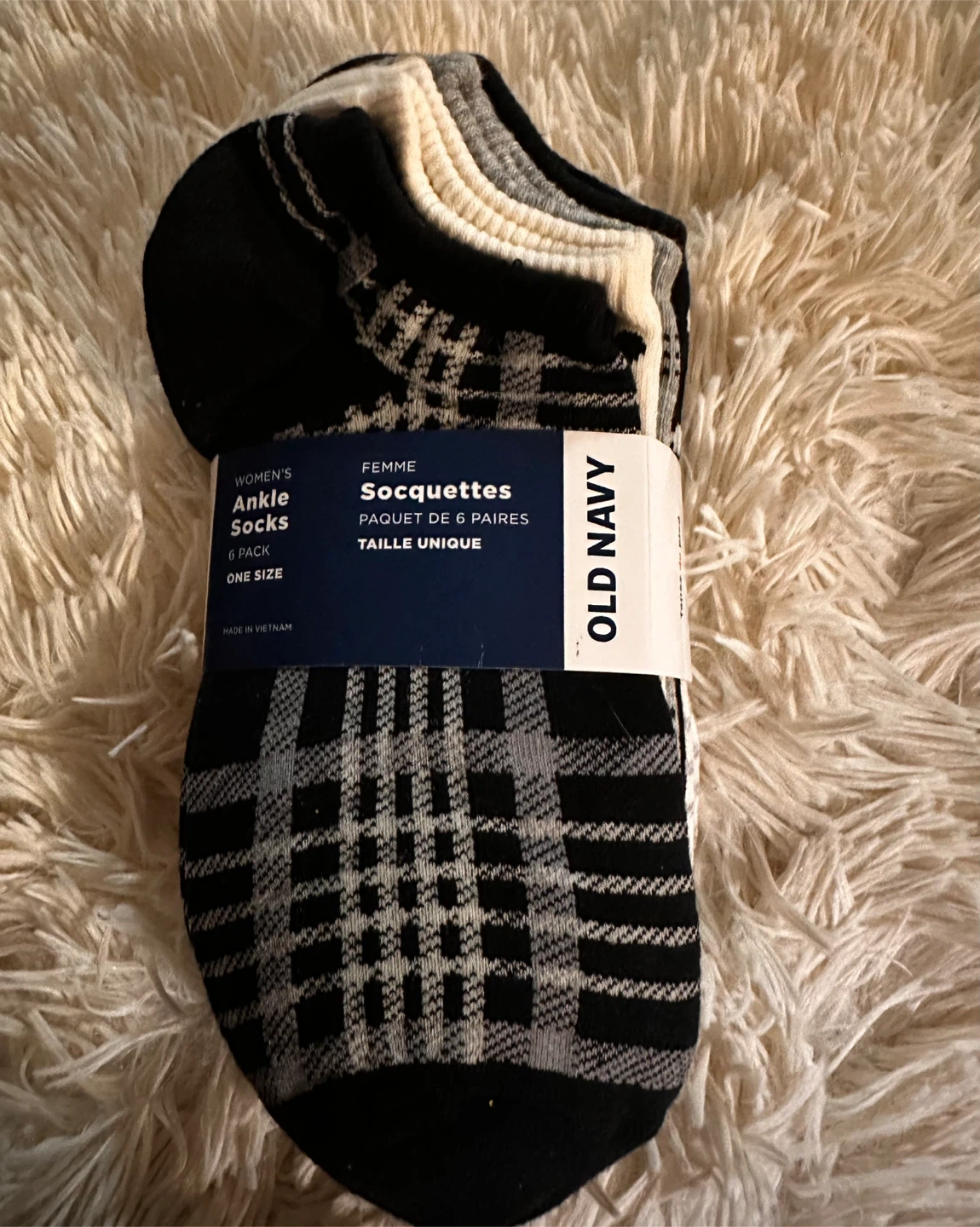 Old Navy Women's Ankle Socks - 6 Pack