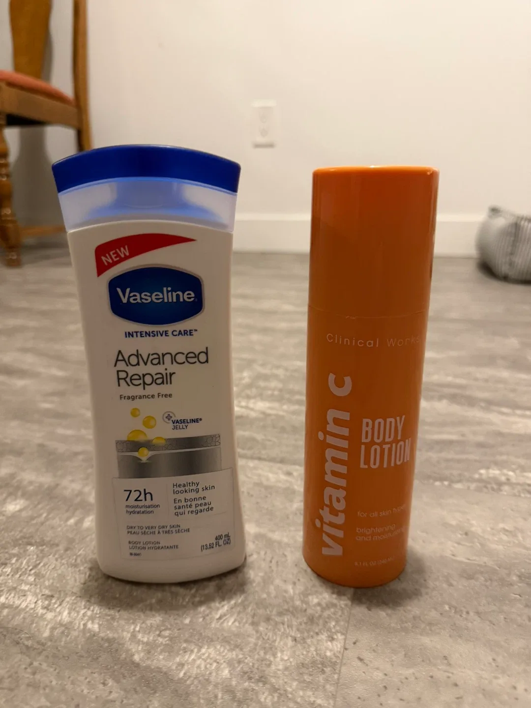 Vaseline Advanced Repair & Clinical Works Vitamin C Lotion