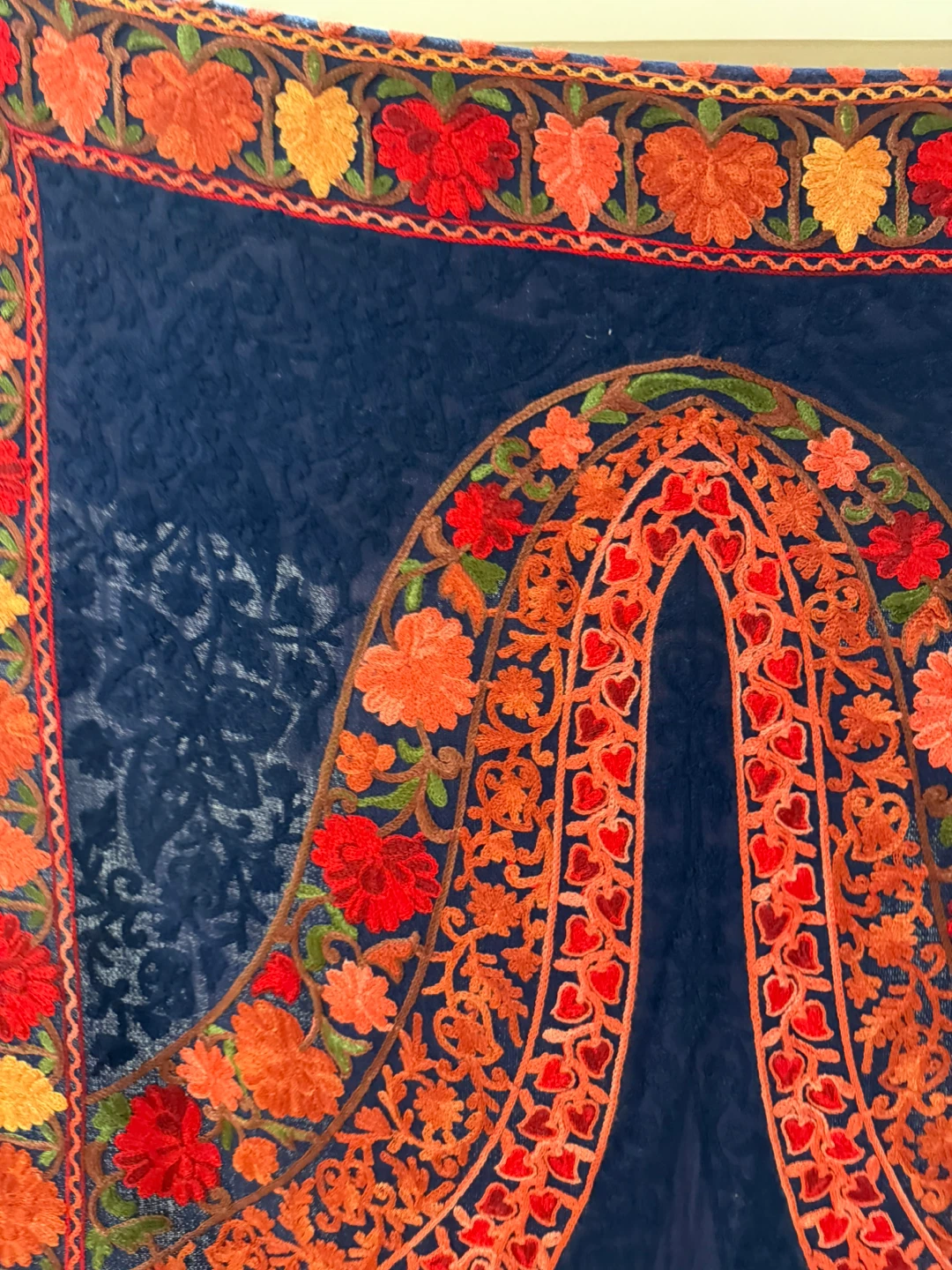 Floral Embroidered Shawl - photo 3
