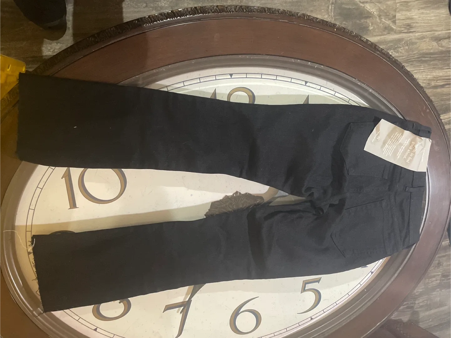 Everlane High Rise Kick Crop Jeans - Black, Size 24 image indicator(3)