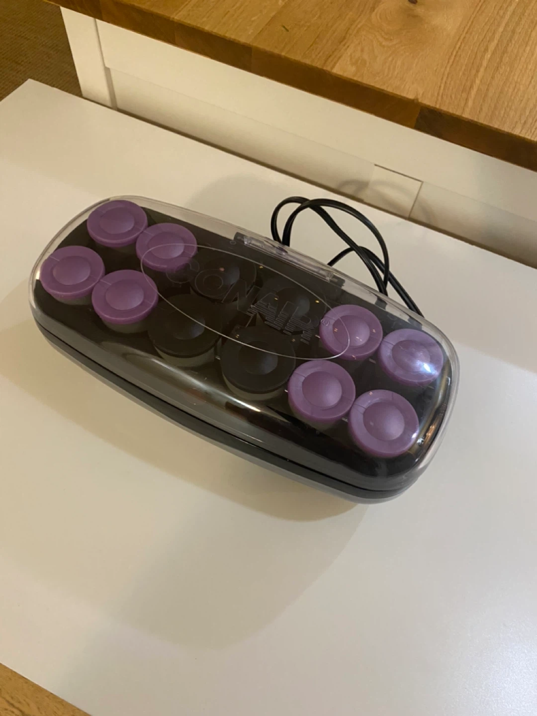 Conair hot rollers with clips