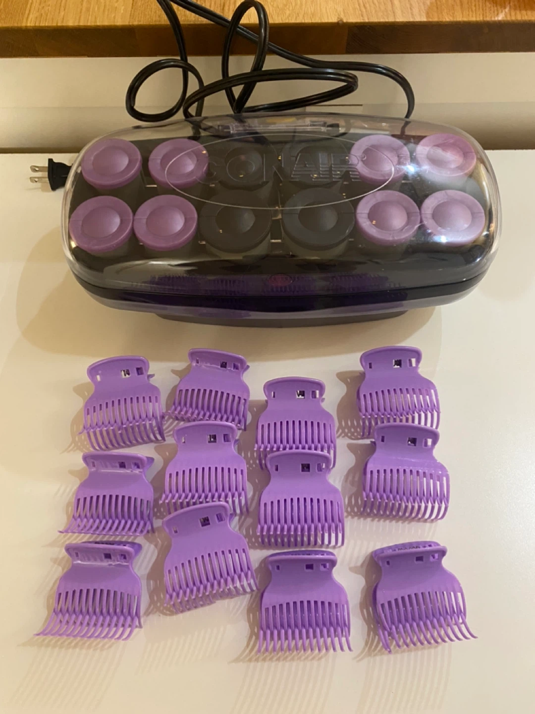Conair hot rollers with clips - photo 2