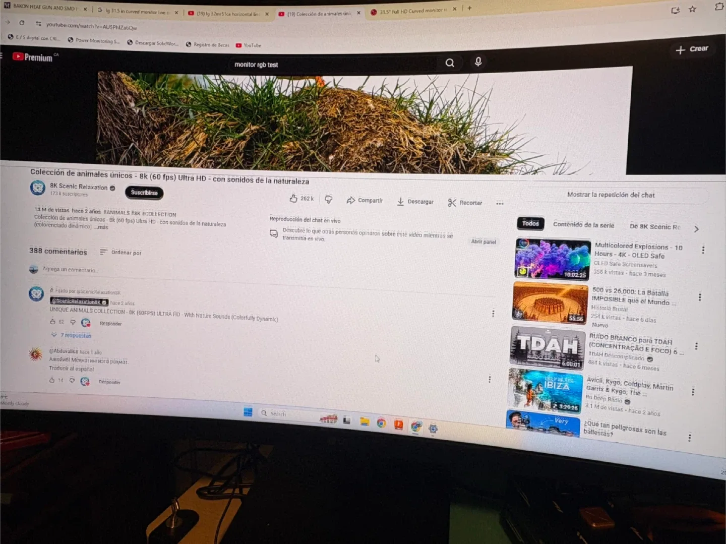 LG 32MR51CA 31.5" Full HD VA Curved Monitor image indicator(3)