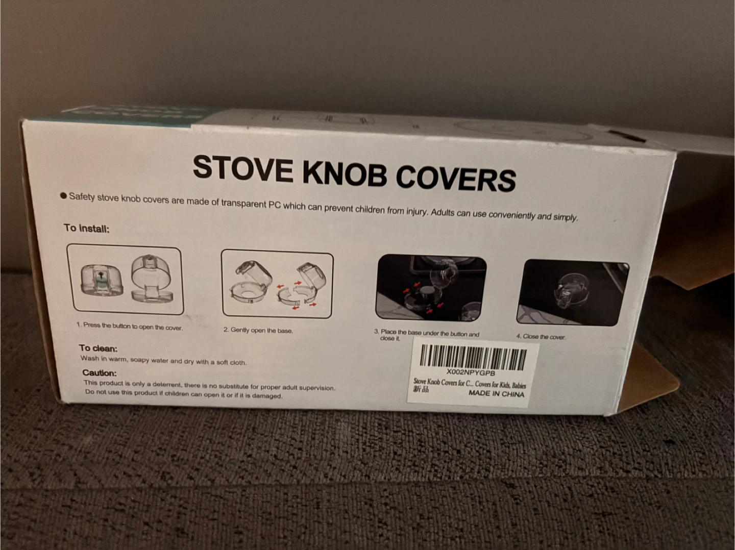 Dream Baby Stove & Oven Knob each $8 Covers - 5 Pack - photo 3